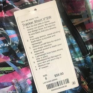 NWT 2018 Lululemon Seawheeze Trackers 8